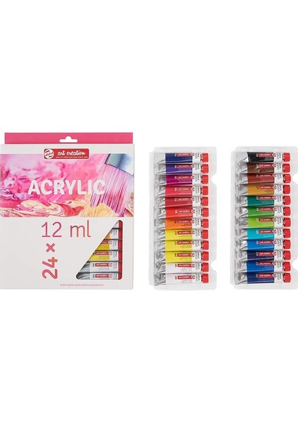 Artcreation Acrylic Akrilik Boya Seti 24 Renk