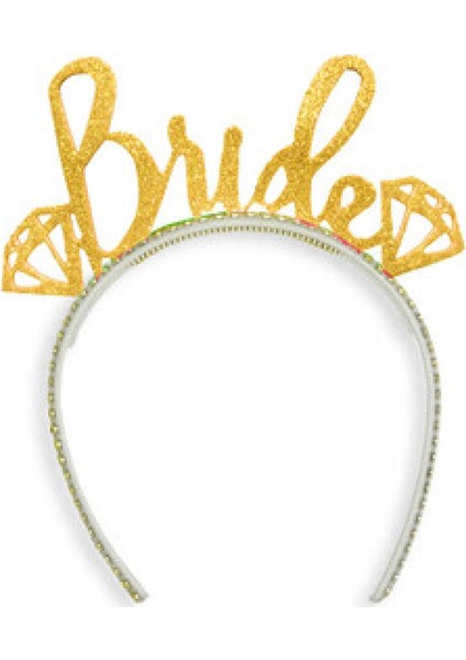 Taç Evadan Simli Taşlı Brıde To Be Alyans Altın Pk:1