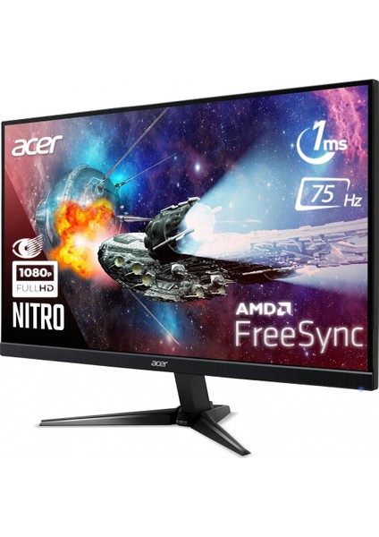 Nitro QG241Ybii 75Hz 23.8" 1ms (Analog+HDMI) FreeSync Full HD Monitör