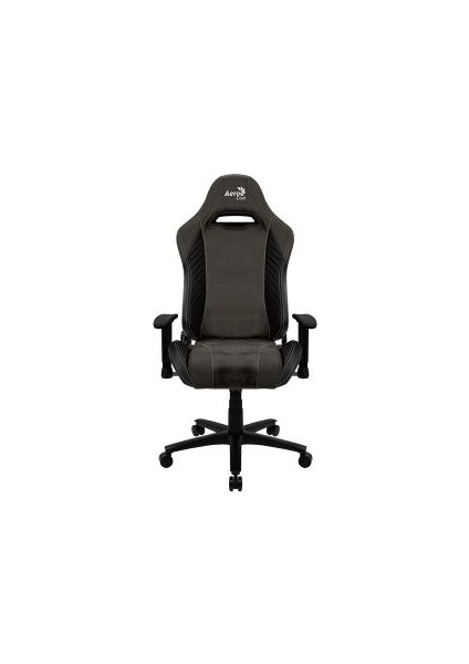 BARON Iron Black Süet + Deri Tasarımlı, Birinci Sınıf Oyuncu Koltuğu (AE-ABRNB)