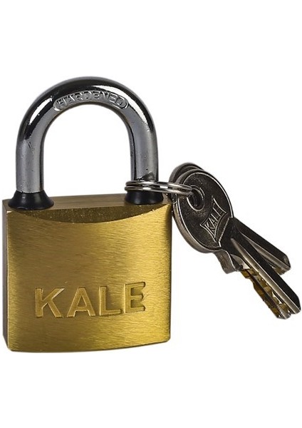 Kale Sarı Asma Kilit 50 mm