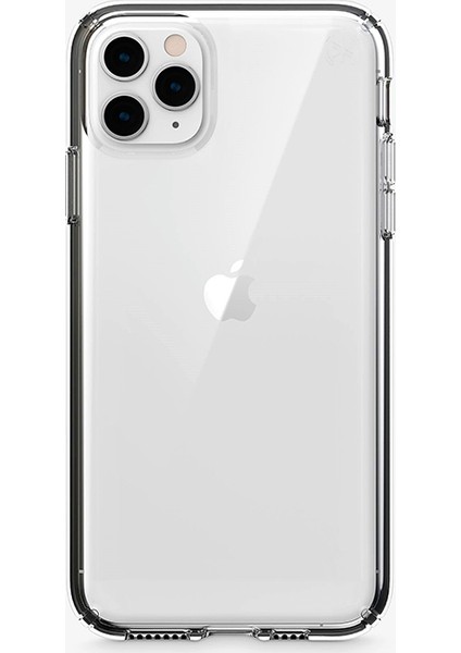 Apple iPhone 11 Pro Max Crystal Şeffaf Silikon Kılıf + Temperli Japan Aog Ekran Koruyucu