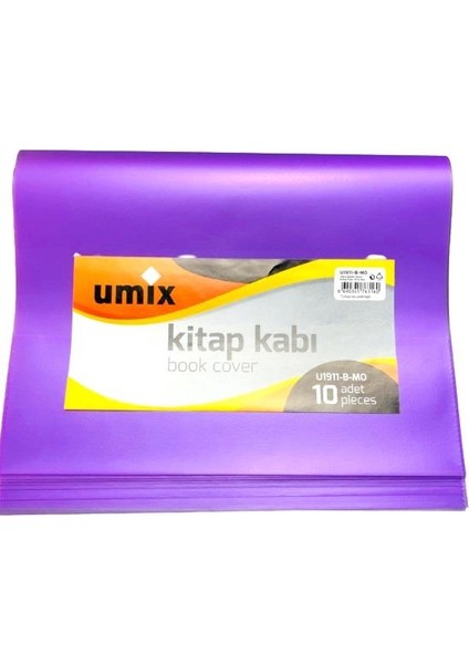 Kitap Kabı Mor 10'lu