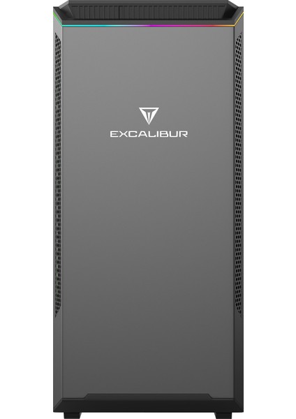 Excalibur E60L.107F-8650X-0HC Intel Core i7 10700F 8GB 1TB + 480GB SSD RX570 Freedos Masaüstü Bilgisayar
