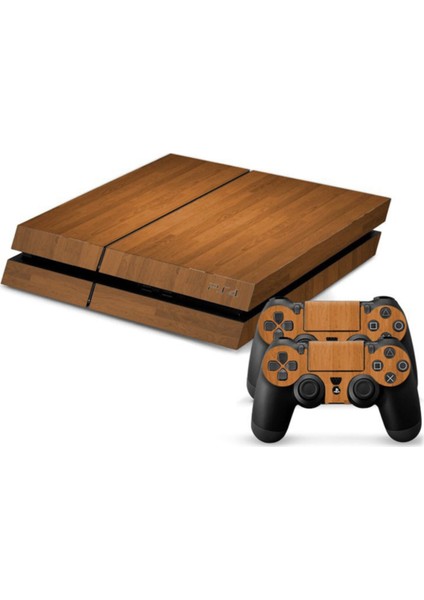 Kt Decoration Playstation 4 Fat Modern Ahşap Sticker Kaplama