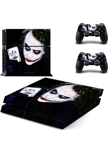 Kt Decoration Joker Playstation 4 Fat Sticker Kaplama Ns-03