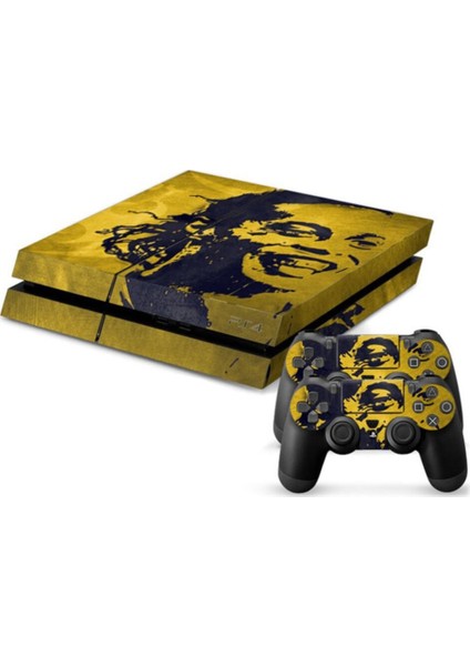 Kt Decoration Ronaldinho Playstation 4 Fat Kasa Sticker Kaplama