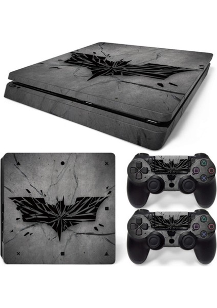 Kt Decoration Yarasa Playstation 4 Slim Kasa Sticker Kaplama