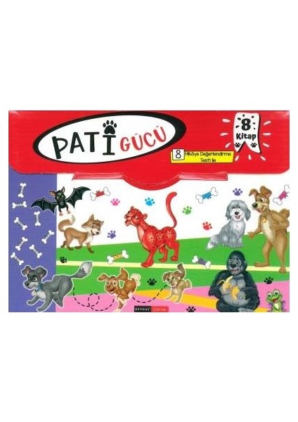 Pati Gücü Hikaye Seti 8 Kitap + Değerlendirme Testi