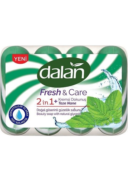 Fresh Care Güzellik Sabunu Taze Nane 4 x 90 gr