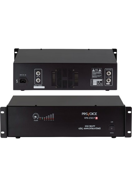 VPX-250P 250 Watt Power Amplifikatör
