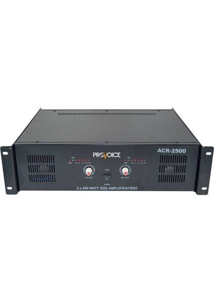 ACR-2500 100V Trafolu 2x250 Watt Power Anfi