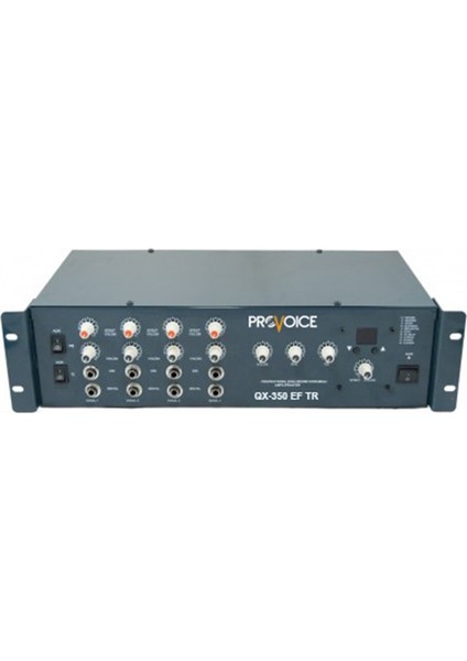 QX-350 EF TR 350 Watt Usb Girişli Trafolu Anfili Mikser