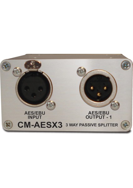 Cm-Aesx3 3 Yollu Aes / Ebu Xlr Konnektörlü Pasif Ses Dağıtıcı