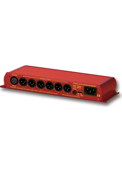 RB-DDA6A Rk1 6 Kanal Aes/ebu Digital Dağıtım Amplifikatörü
