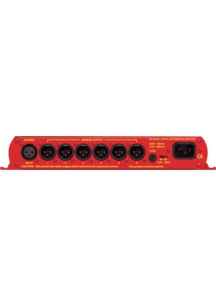 RB-DDA6A 6 Kanal Aes/ebu Digital Dağıtım Amplifikatörü
