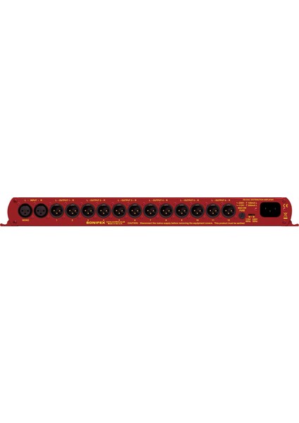Rb-Da6 6 Kanal Stereo Dağıtım Amplifikatörü