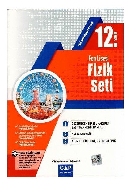 12. Sınıf Fen Lisesi Fizik Seti