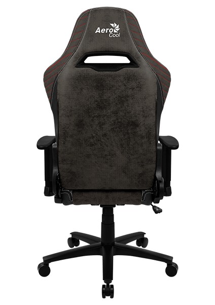BARON Iron Black Süet + Deri Tasarımlı, Birinci Sınıf Oyuncu Koltuğu (AE-ABRNB)