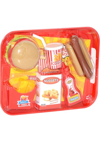 Tepsili Hamburger Sandiviç Set