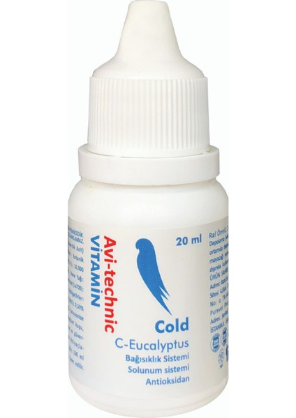 Cold / Kafes Kuşları Için Vit. C-Okaliptüs