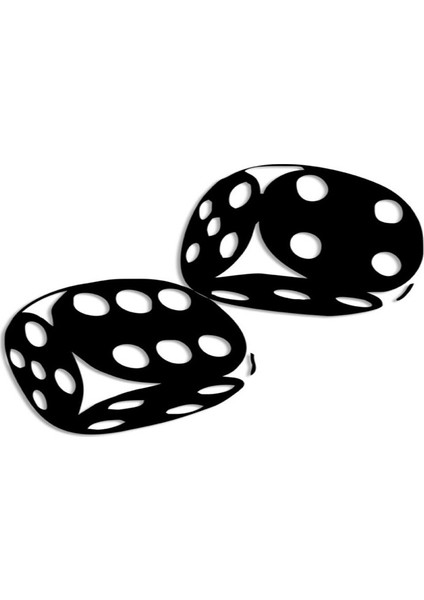 Havada Duran Zar 6- 4 Duvar Oda Ev Aksesuarı Ahşap Tablo 48 x 50 cm