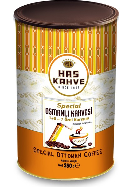 3'lü Special Osmanlı Türk Kahvesi 3*250 gr fiyatları