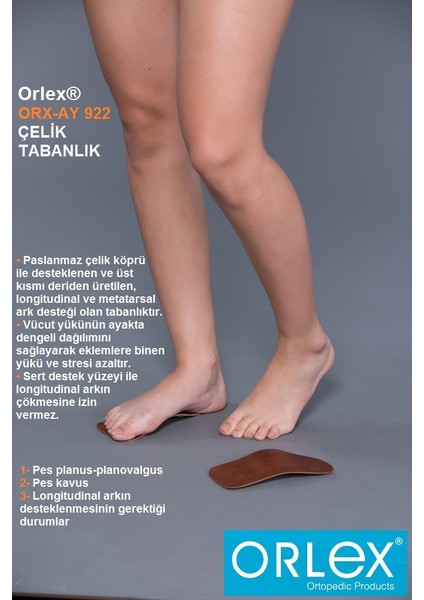 Orx-Ay 922 ÇELİK Tabanlık