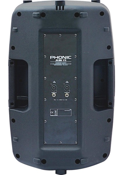 JUBI P15 15" Pasif 2 Yollu Hoparlör 700/1400W RMS | Kabin Hoparlör