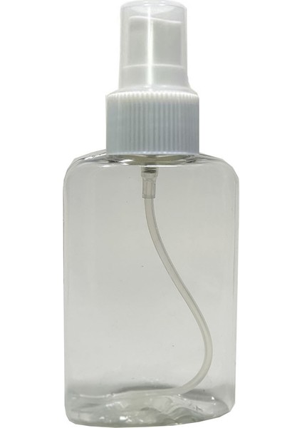 Boş Pet Şişe Ambalaj 100 ml Valf Sprey 50 Adet Takım