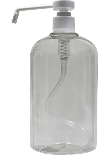 Boş Pet Şişe Ambalaj 500 ml Pompalı Sprey 2 Adet