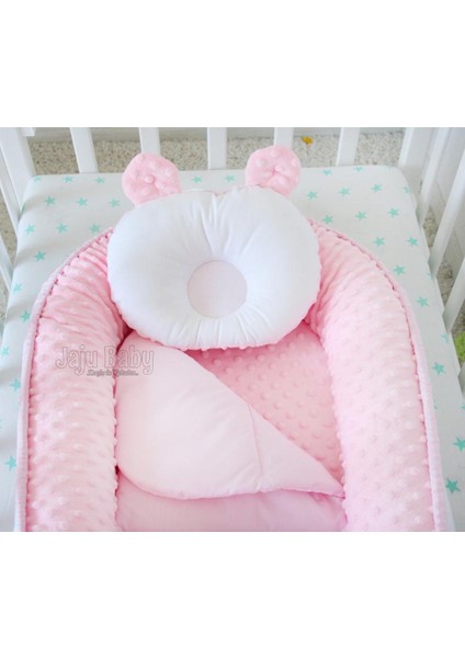 Pembe Nohut Kumaş Lüx Tasarım Babynest fiyatları