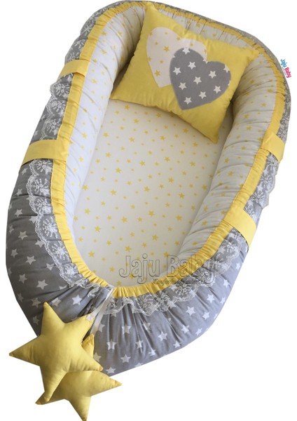 Nest Minik Sarı Yıldızlı Babynest