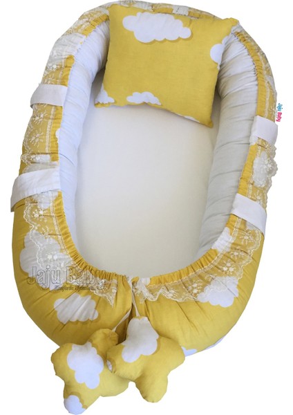 nest Sarı Bulutlu Lüx Babynest
