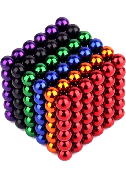 5 mm Manyetik Top Set Sihirli Mıknatıs Küp