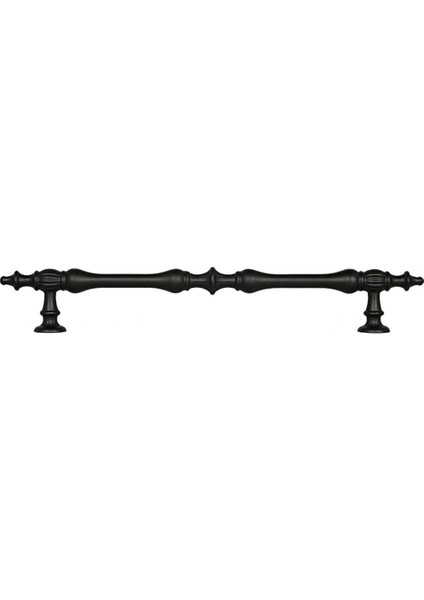 Gürçay Şehzade Kulp Siyah 128 mm 2'li