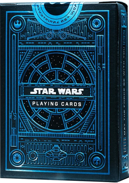 Star Wars Dark Side Blue Oyun Kağıdı Kartları