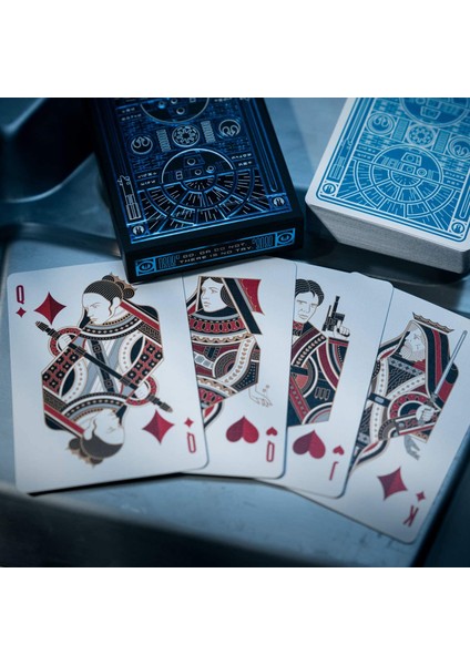 Star Wars Dark Side Blue Oyun Kağıdı Kartları fırsatları
