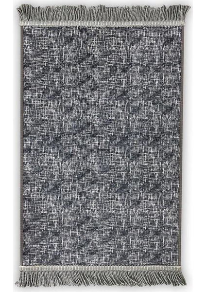 6604 Riva Gri 80 x 150 cm Kaydırmaz Halı