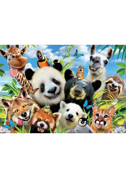 18117 Lama Drama Selfie 1000 Parça Puzzle