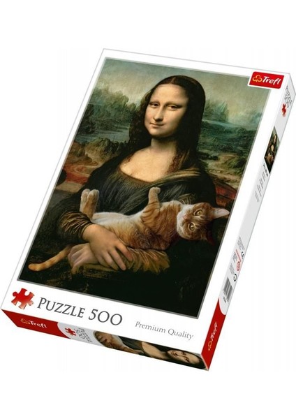 500 Parça Mona Lisa ve Kedi Puzzle 37294 fiyatları