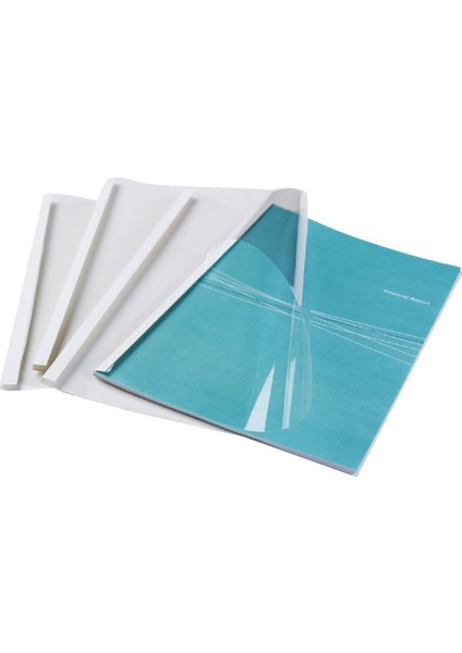 12 mm Beyaz Isısal Cilt Kapakları - Pvc-Karton