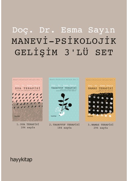 Manevi - Psikolojik Gelişim 3'Lü Set - Esma Sayın
