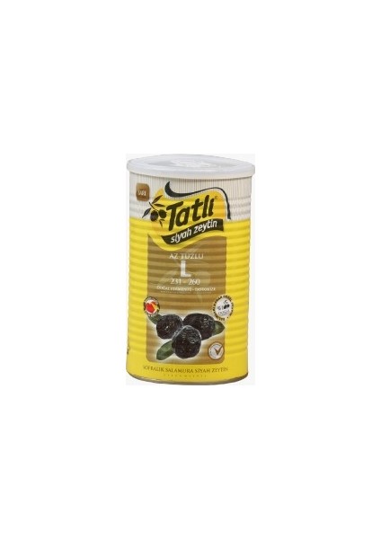 Tatlı L Siyah Zeytin L 800 gr