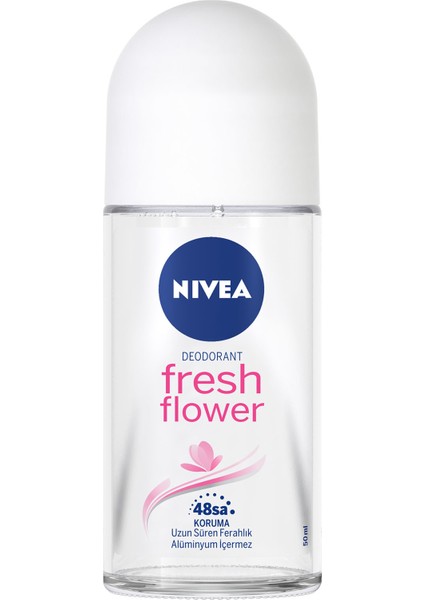 Roll-On Deodorant Fresh Flower Women 50 ml