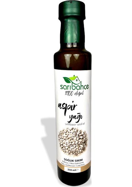 Aspir Yağı (Soğuk Sıkım) 250 ml * 2 Li