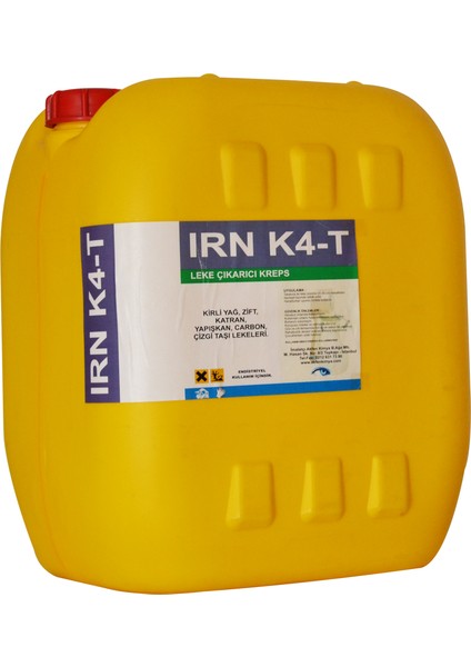IRN-K4T Yağ,yapışkan,zift,pastal Kağıt Çözücü 30 kg