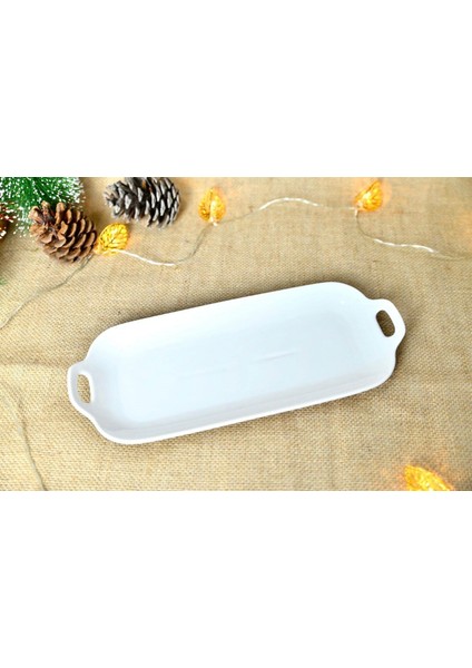 Kulplu Porselen Tabak 31 cm. fiyatları