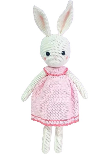 Örgü Amigurumi Oyuncak Bebek Pembe