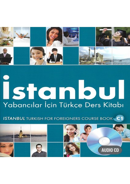 İstanbul Yabancılar İçin Türkçe C1 Ders Kitabı- Çalışma Kitabı ve CD Son Baskı 2020 İstanbul C1